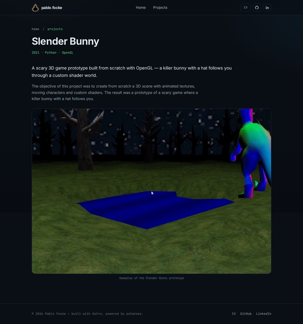 After — 3D Graphics project page